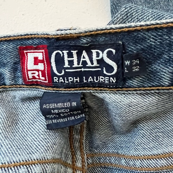 Vintage chaps Ralph Lauren relax fit jeans 34 x 30 Y2K - Picture 4 of 6